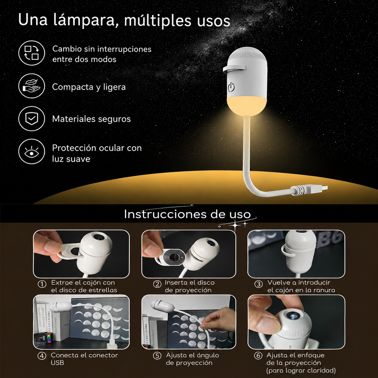Galix™ Proyector de Galaxias